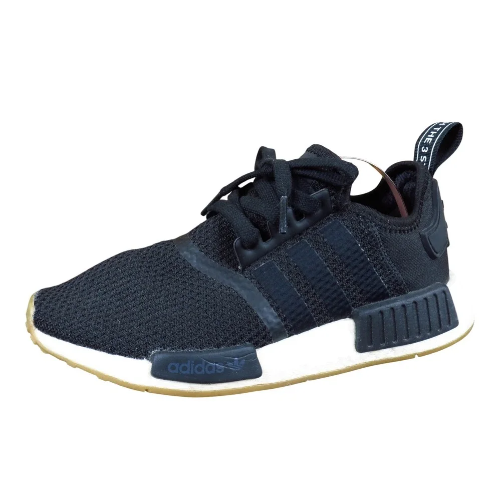 Adidas‎ Originals NMD_R1 Mens Sneaker Size 5 Lifestyle Running Black Gum B42200